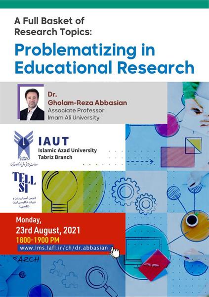 Problematizing in Educational Research: A Webinar